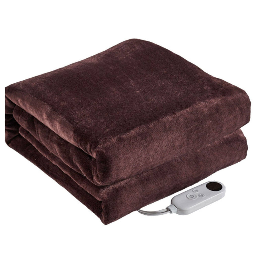 Coperte Elettriche in Flanella – Coperta Termica Extra Morbida per Notte Fredde