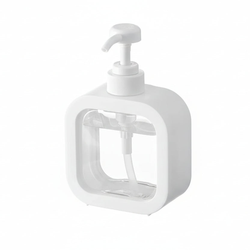 ELVARA – Dispenser di Sapone Minimalista con Estetica Nordica Pulita