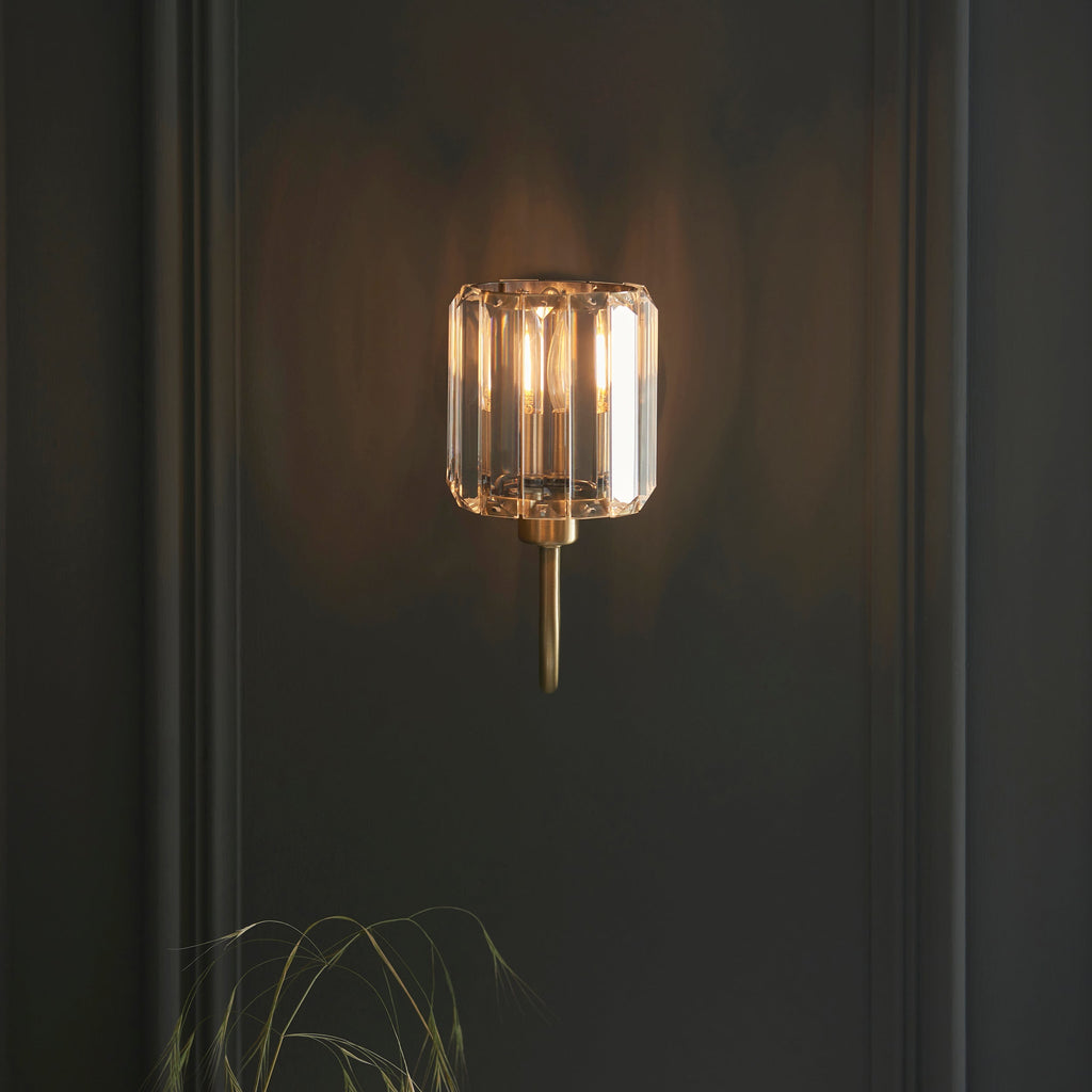 Applique Endon Berenice in Ottone Antico