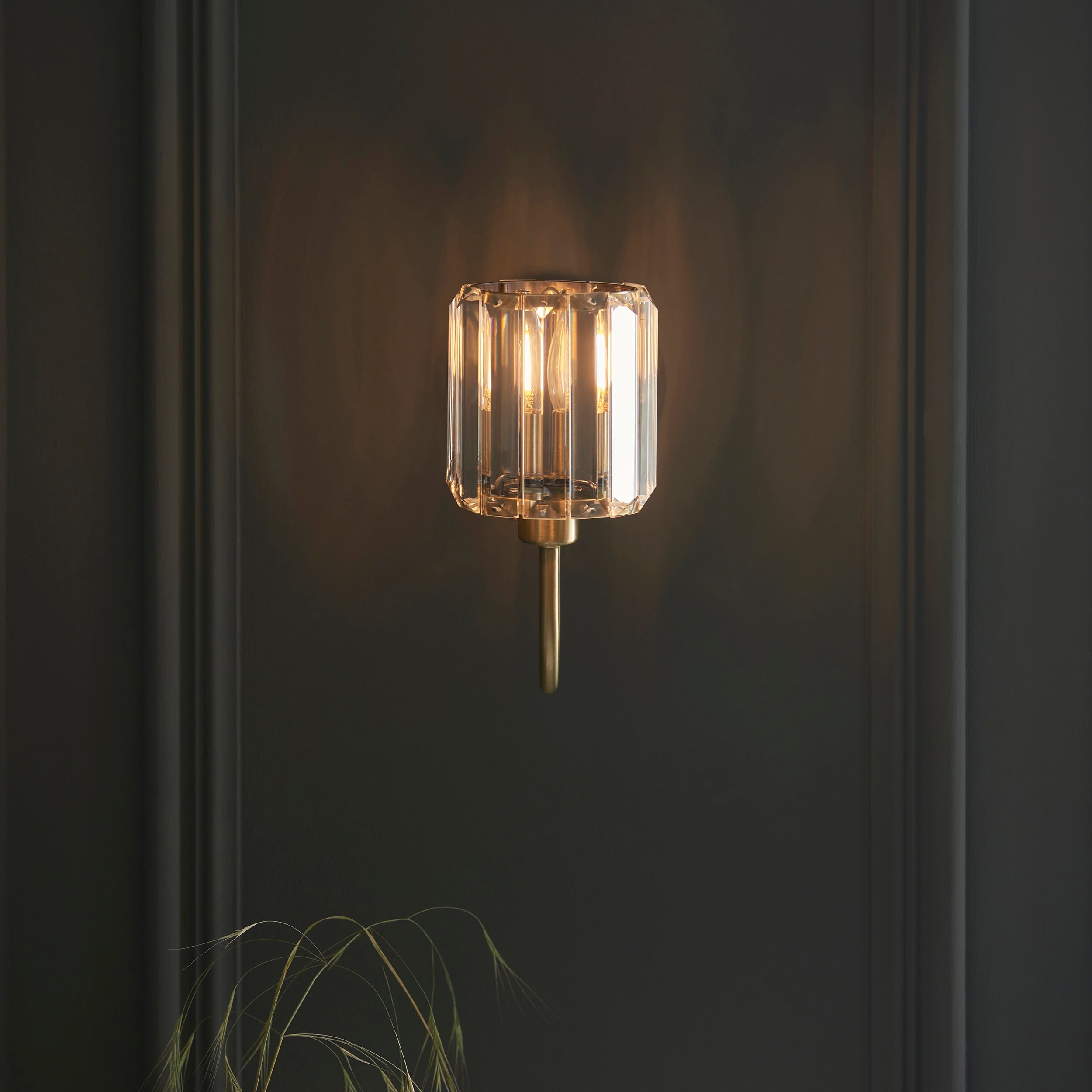 Applique Endon Berenice in Ottone Antico
