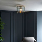 Endon Ridgeton Flush Ottone Antico