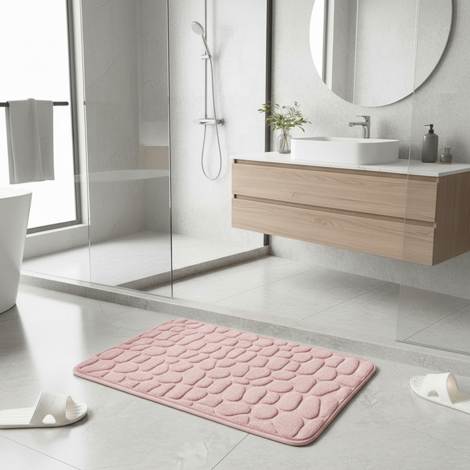 TAPPETO ETERNASTEP – Tappeto da bagno ultra-morbido, ad asciugatura rapida per comfort e sicurezza