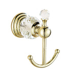 Ganci per Cappotti in Metallo Cristallo Stile Europeo Ganci Decorativi da Parete