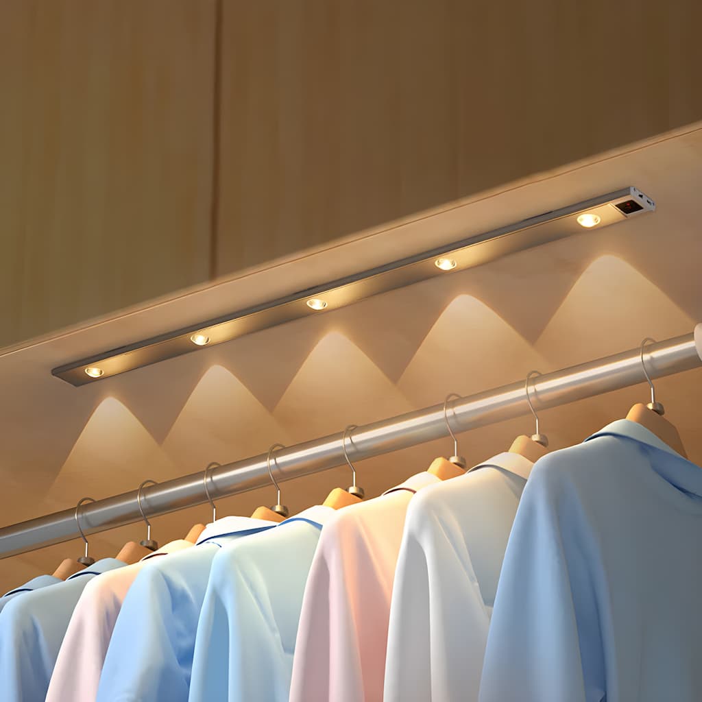 Lampada LED senza fili con sensore di movimento | Ricaricabile, dimmerabile e 3 colori