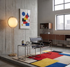 Lampada da Terra Halo Orb – Lampada di Design Moderna con Illuminazione Atmosferica
