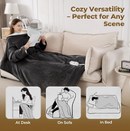 Coperta Portatile Riscaldata – Morbida Coperta Elettrica per Coccole a Casa