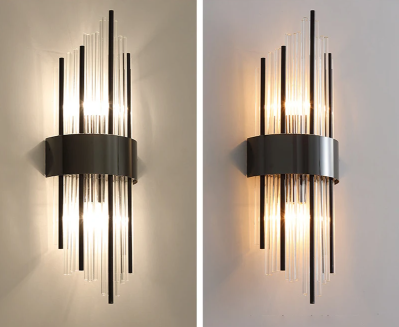 AuriLux Nordic Lampada da Parete in Cristallo