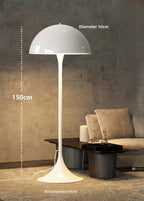 Lampada Panthella – Lampada da Tavolo Champignon di Metà Secolo con Luce Morbida Diffusa