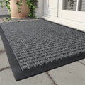 CleanStep – Tappetino d'ingresso elegante con motivo a griglia per un ingresso curato
