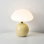 Lampada da Tavolo Moderna in Vetro a Forma di Fungo