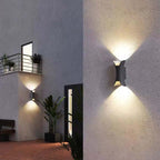 Lampada da Parete LED Sculpted Up-Down per Esterni