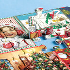 PuzzleJoy Calendario dell'Avvento Puzzle | Unico puzzle da 1000 pezzi per divertimento quotidiano!