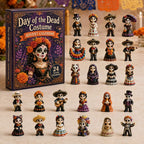 Calendario dell'Avvento del Giorno dei Morti 2026 – 24 Charms in Acrilico Blind Box
