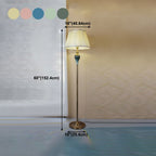 Lampade da Terra Tiffany Moderni LED Metallo Tessuto Soggiorno/Camera da Letto