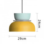 Glarefusion Nordic Simple Macaron Lampada a Sospensione in Acrilico