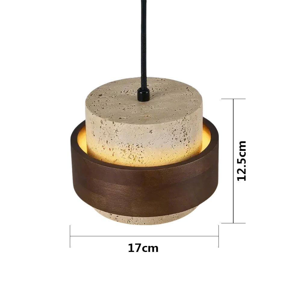 Lampada a Sospensione Retro Stone Wabi-Sabi