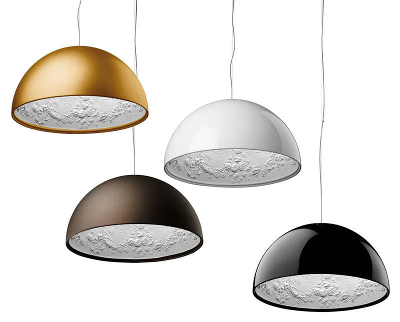 Glarefusion Moderno Creativo Lampadario Semicircolare in Vetro