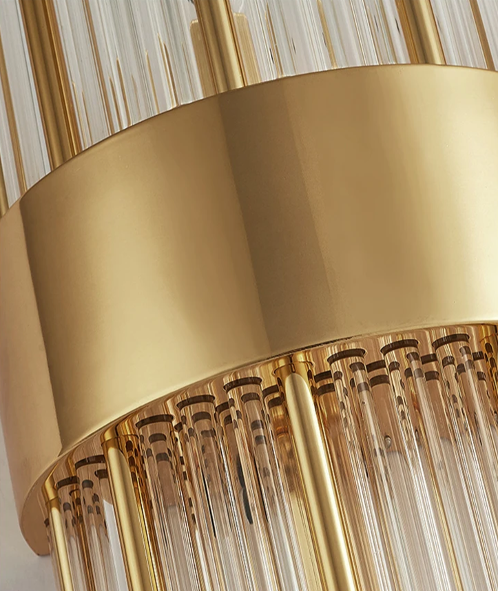 AuriLux Nordic Lampada da Parete in Cristallo