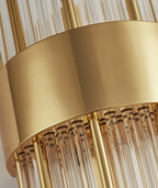 AuriLux Nordic Lampada da Parete in Cristallo