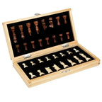 Set di Scacchi Pieghevole in Legno