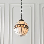 Interiors 1900 Fargo Piccola Lampada da Soffitto Tiffany Globe