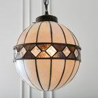 Interiors 1900 Fargo Piccola Lampada da Soffitto Tiffany Globe