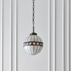 Interiors 1900 Fargo Piccola Lampada da Soffitto Tiffany Globe