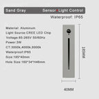 Lampada da Parete con Sensore di Movimento Shadee