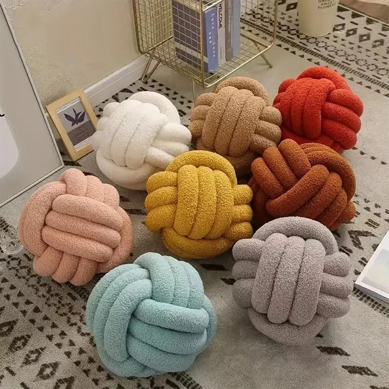 Cuscino a Palla Annodata