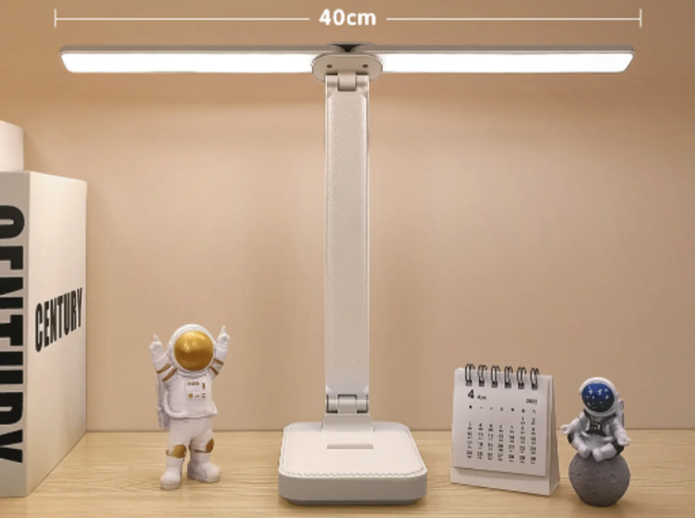 LumoFlex – Lampada da scrivania LED ricaricabile con controllo touch e design pieghevole