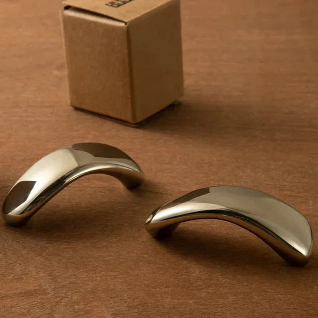 Maniglia per Cassetto in Ottone Hank