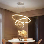 Arisha Design LED Lampada a Sospensione Anello Moderna