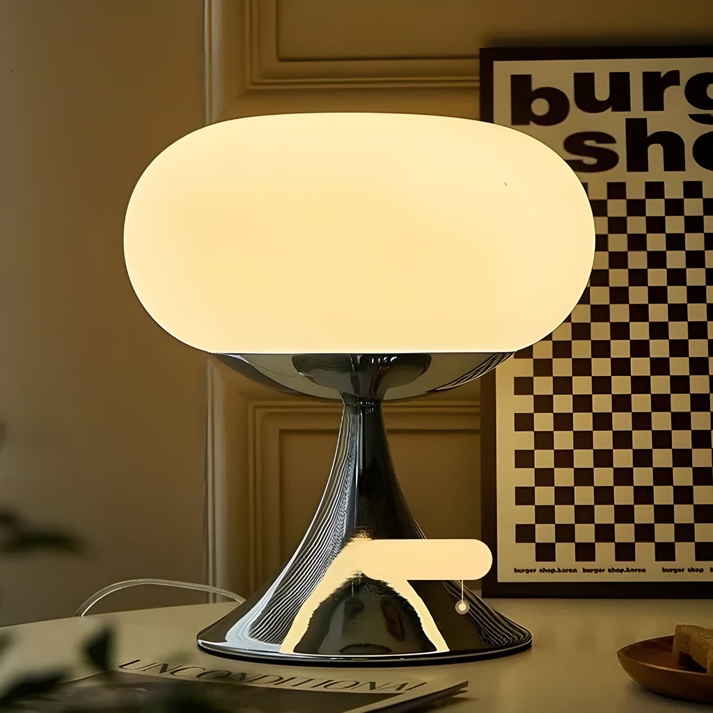 Lampada SereneCrystal - Elegante Lampada da Tavolo Retro