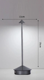 LumaTouch – Lampada da Tavolo LED Ricaricabile con Dimming Continuo