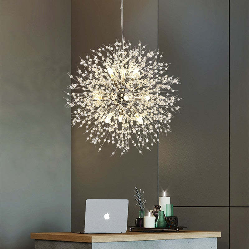 Lampada a Sospensione Vintage Kalia Fuoco Dandelion