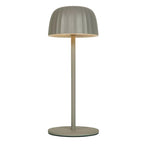 Lampada da Tavolo LED Ricaricabile da Esterno Ezra Grey