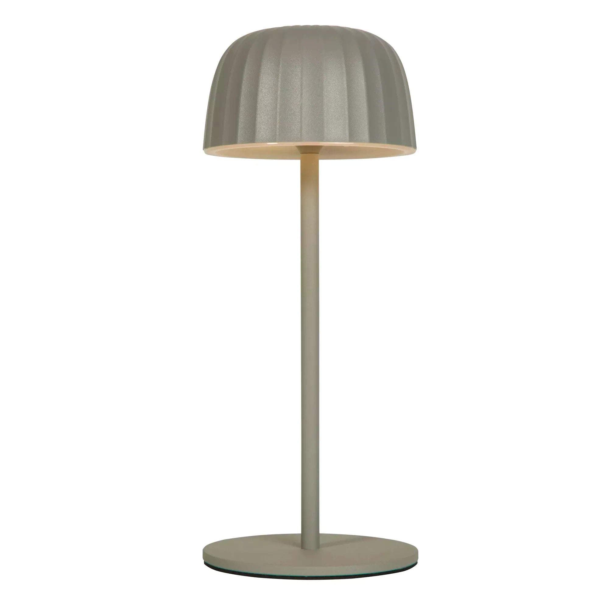Lampada da Tavolo LED Ricaricabile da Esterno Ezra Grey