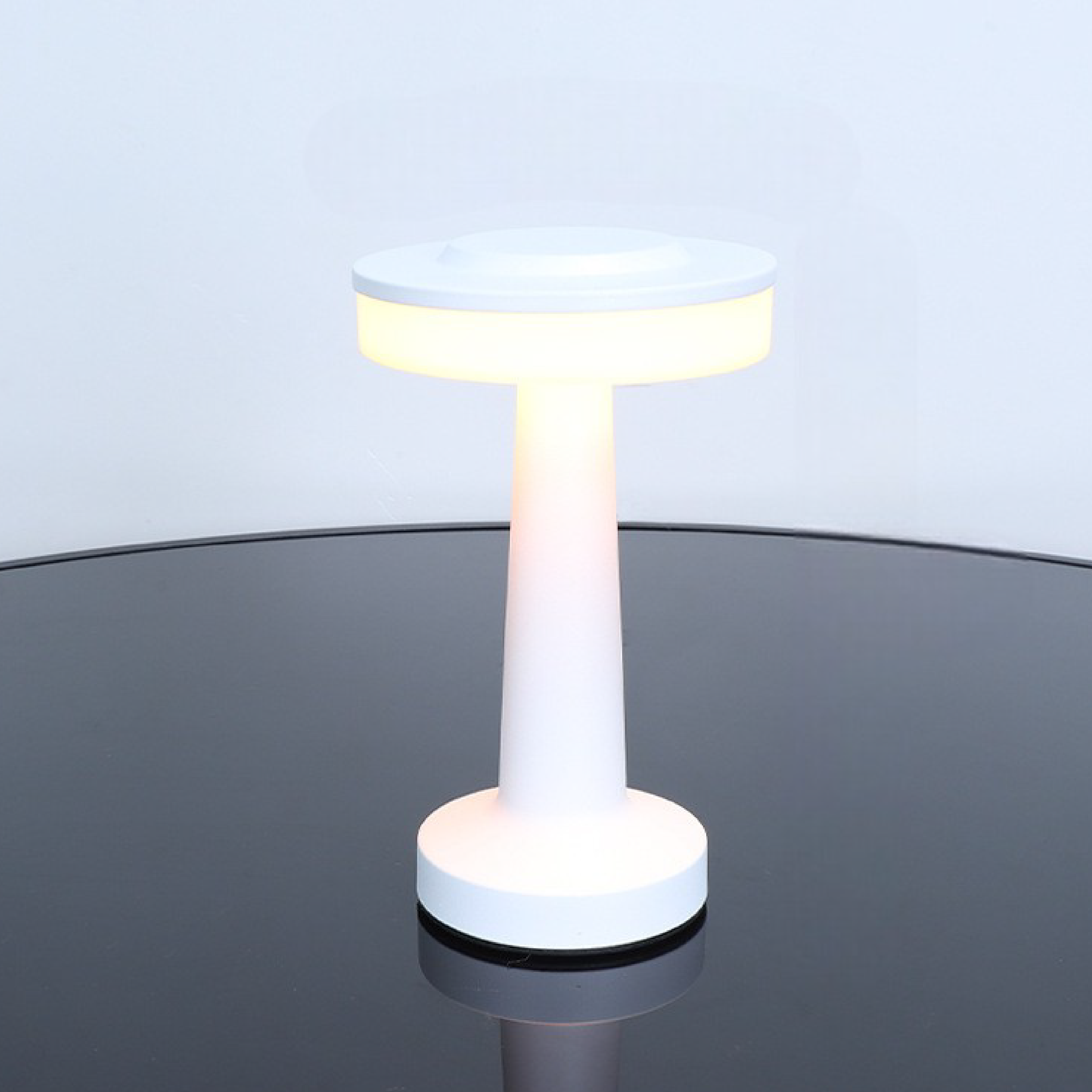 Lampada da Tavolo LED in Metallo Moderna