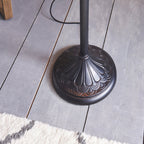 Lampada da terra Tiffany Flame Dragonfly di Interiors 1900