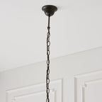 Lampada da soffitto Tiffany Media Libellula Fiammeggiante - Attacco per 3 lampadine