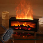 FlameMist – Umidificatore Aromaterapico con Effetto Fiamma e Luce LED