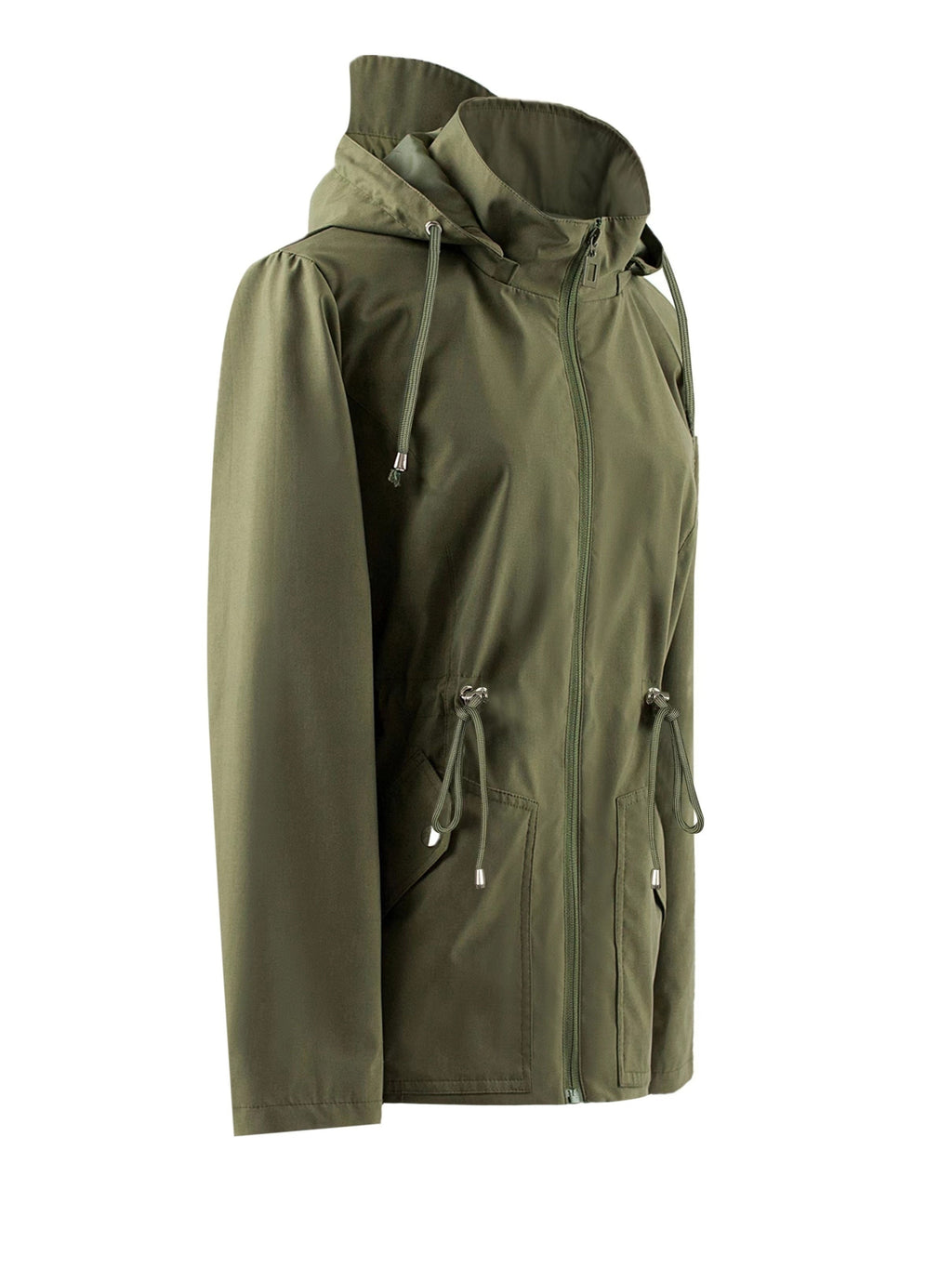 Giacca Impermeabile da Donna con Cappuccio – Giacca Antivento