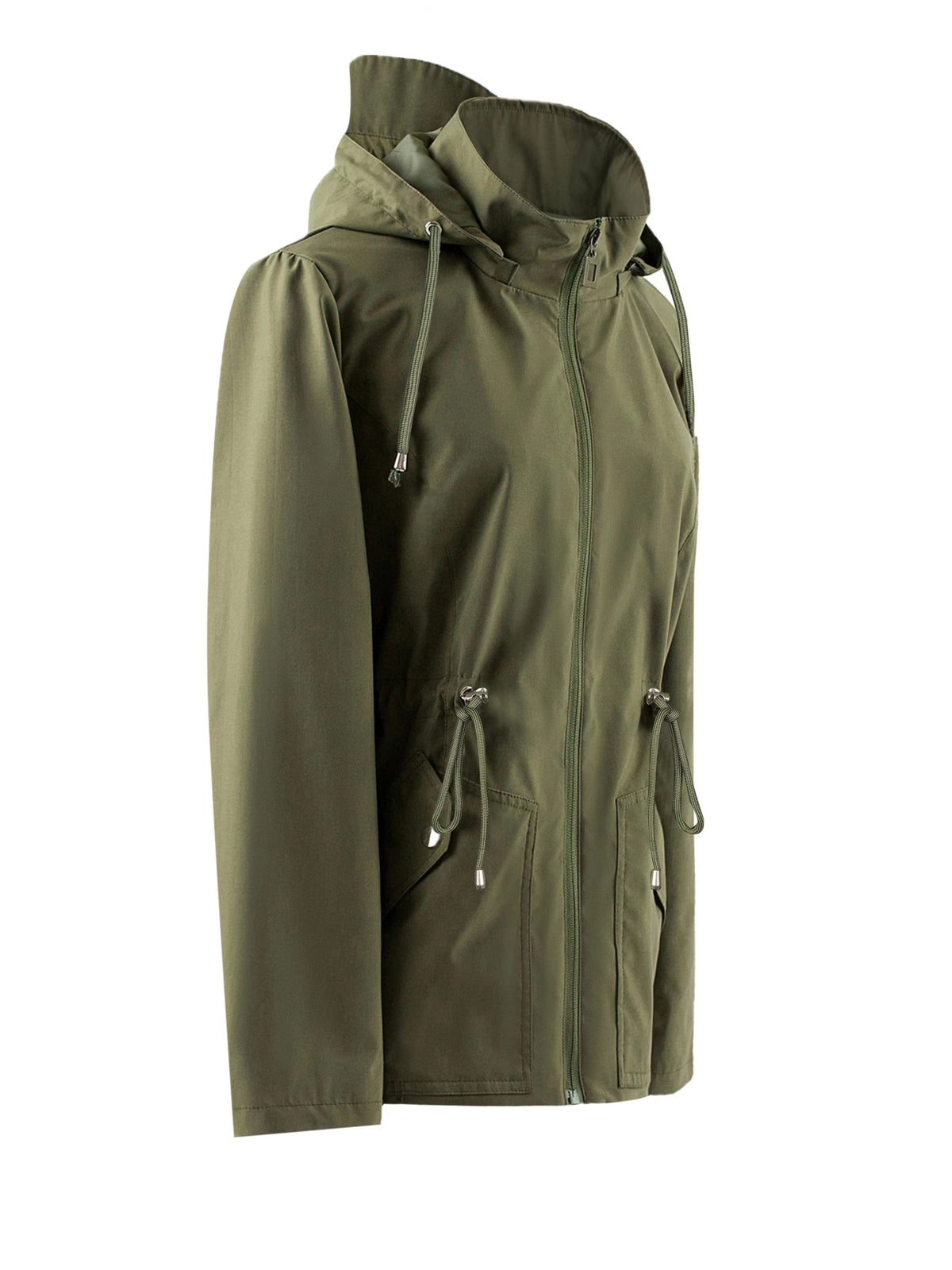 Giacca Impermeabile da Donna con Cappuccio – Giacca Antivento