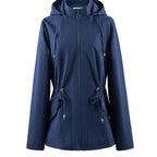 Giacca Impermeabile da Donna con Cappuccio – Giacca Antivento