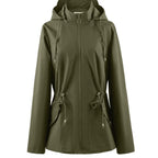 Giacca Impermeabile da Donna con Cappuccio – Giacca Antivento