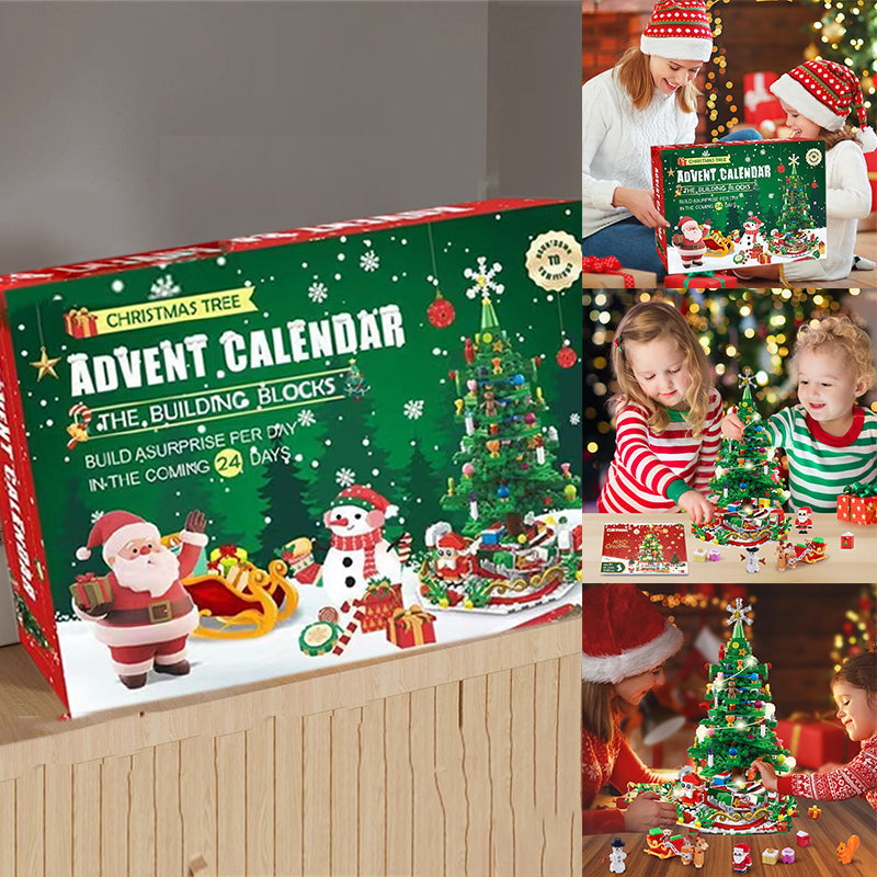 Calendario dell'Avvento Albero di Natale 2026 – Kit Fai-da-te per Decorazioni Natalizie