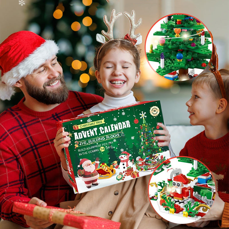Calendario dell'Avvento Albero di Natale 2026 – Kit Fai-da-te per Decorazioni Natalizie