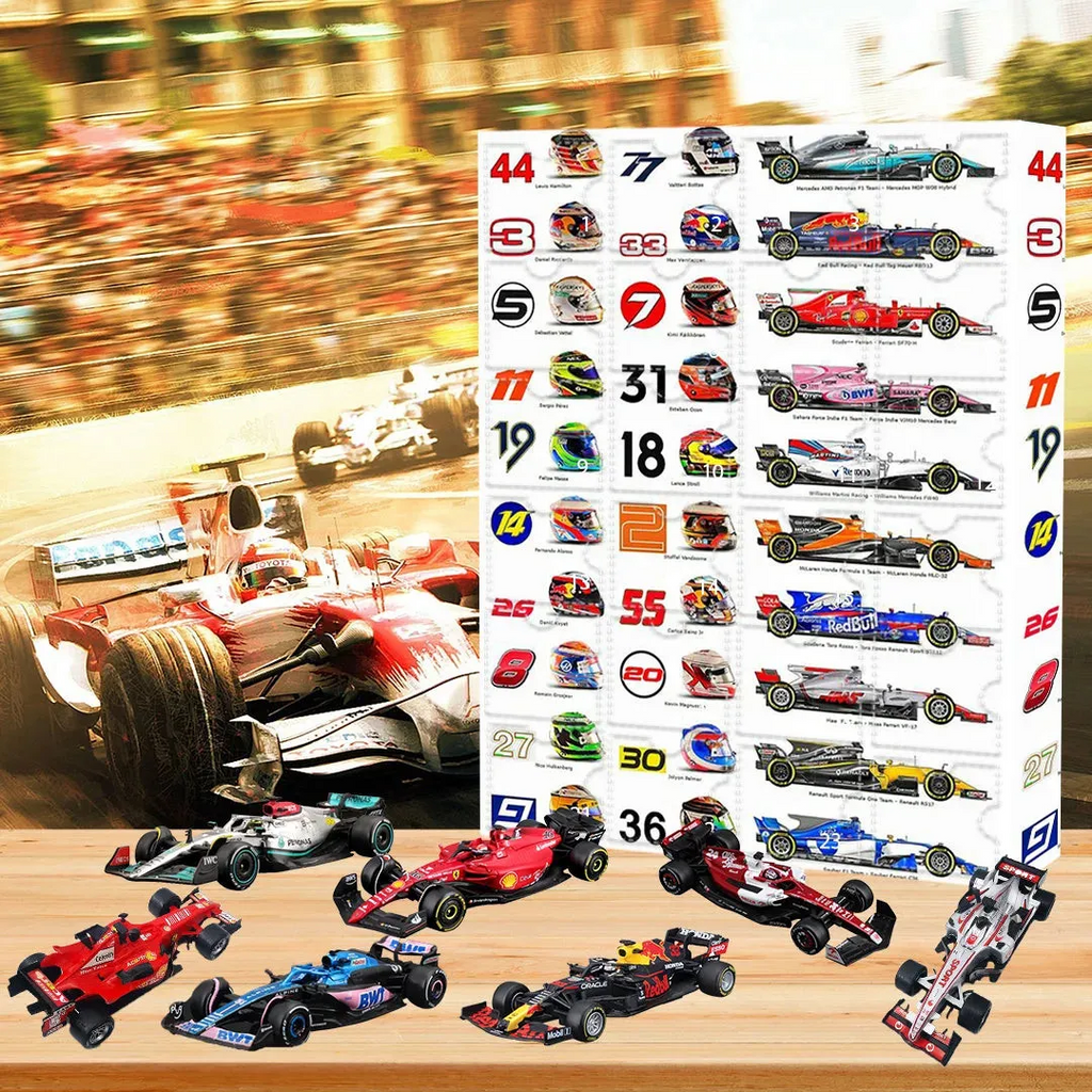 Calendario dell'Avvento Formula 1 2026 – 24 Giorni di Oggetti da Collezione