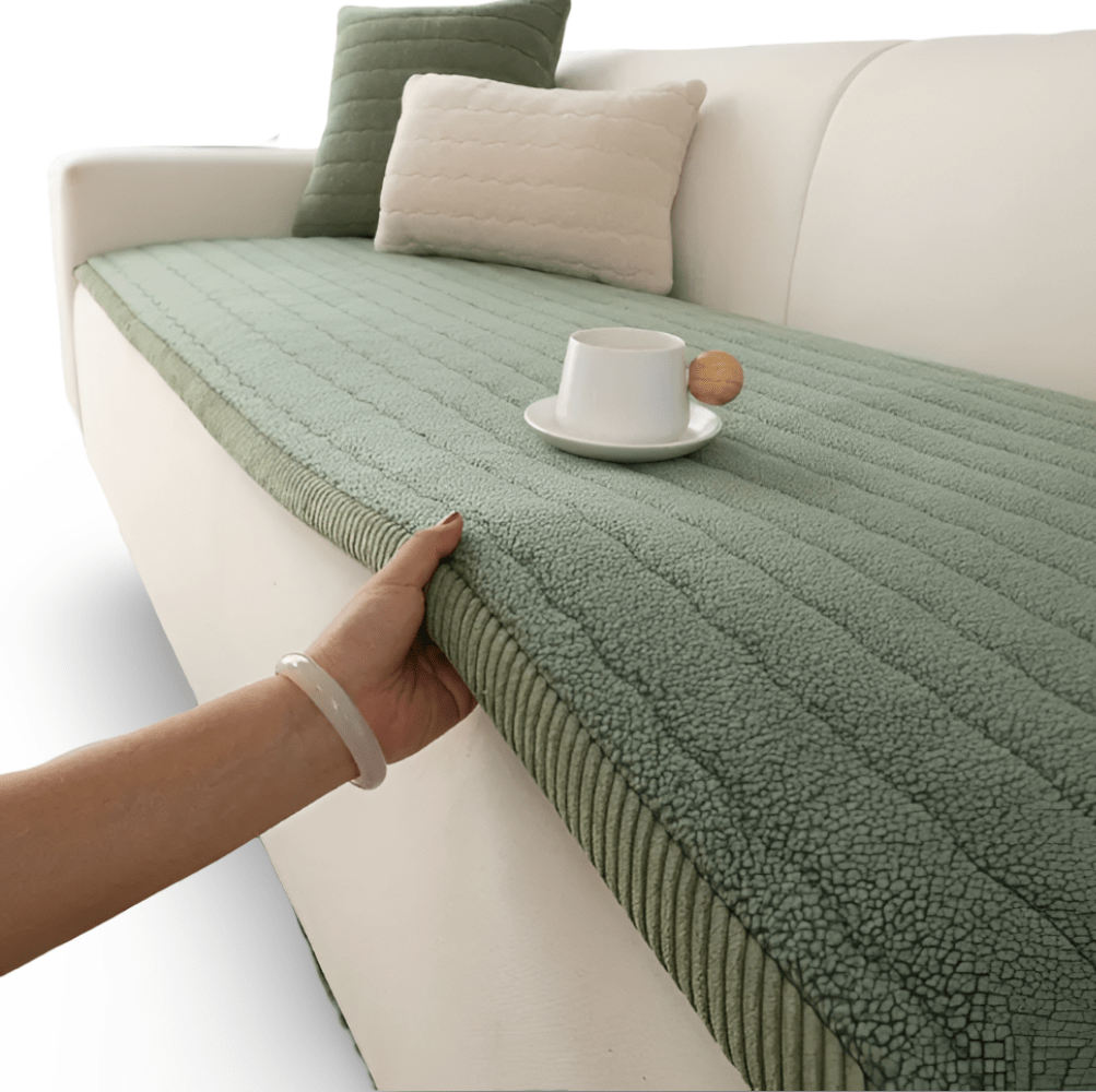 FURNICOZY – Copertura Sofà Morbida e Antiscivolo per Comfort Quotidiano Adatta agli Animali