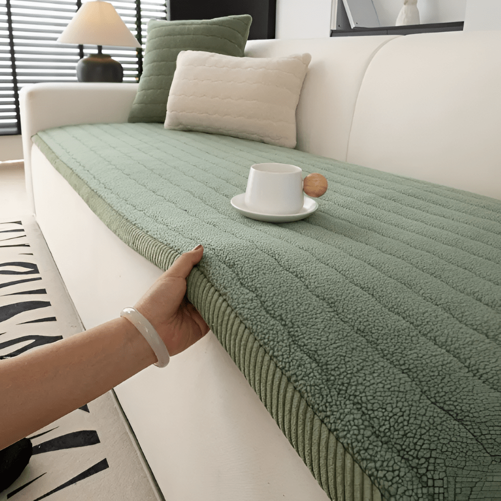 FURNICOZY – Copertura Sofà Morbida e Antiscivolo per Comfort Quotidiano Adatta agli Animali